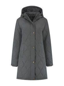 MGO leisure wear Kurtka przejściowa "Lauren" w kolorze szarym rozmiar: S. Szare kurtki MGO leisure wear, s, bez wzorów, bez kaptura. Za 391,99 zł.