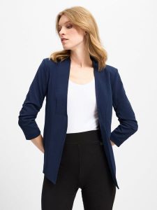 Vila Marynarka - VIHer Kobiety niebieski, XS. Niebieskie marynarki i żakiety Vila, xs, bez wzorów, biznesowe. Za 249,95 zł.