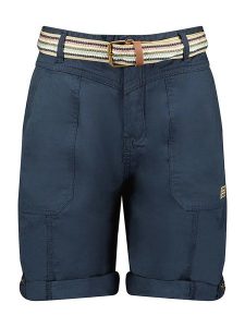 Geographical Norway Bermudy "Prioria" w kolorze granatowym rozmiar: M. Niebieskie szorty Geographical Norway, bez wzorów, z bawełny. Za 101,70 zł.