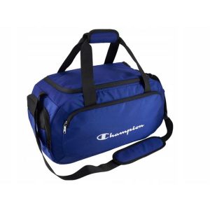 TORBA CHAMPION SPORTOWA 802391-BS003 na siłownię fitness trening basen. Niebieskie torby podróżne i sportowe Champion, bez wzorów. Za 169,00 zł.