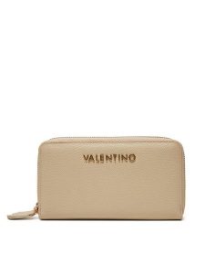 Valentino Portfel Divina VPS1R447G Beżowy. Brązowe portfele Valentino, bez wzorów, ze skóry. Za 299,99 zł.