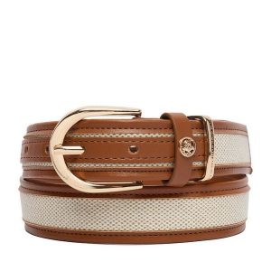 Pasek Beverly Hills Polo Club. Brązowe paski Beverly Hills Polo Club, bez wzorów. Za 69,99 zł.