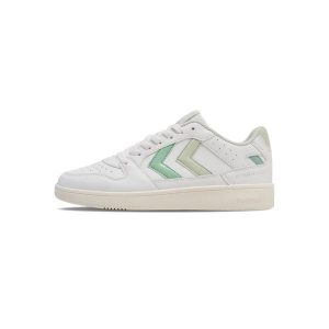 Sneakersy damskie Hummel St.Power Play LZD. Białe buty sportowe Hummel, bez wzorów, bez zapięcia. Za 276,00 zł.