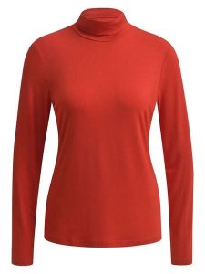 Milano Italy Koszulka w kolorze czerwonym rozmiar: M. Czerwone bluzki Milano Italy, m, bez wzorów, bez kołnierzyka, bez ramiączek. Za 78,99 zł.