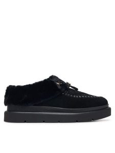 Guess Śniegowce FLFKEY LEA19 Czarny. Czarne buty zimowe Guess, ze skóry, bez obcasa, bez zapięcia. Za 584,99 zł.