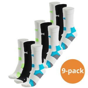 Skarpety kolarskie Xtreme Crew, 9 par, Multi Biały. Białe skarpetki XTREME SOCKSWEAR, bez wzorów. Za 194,99 zł.
