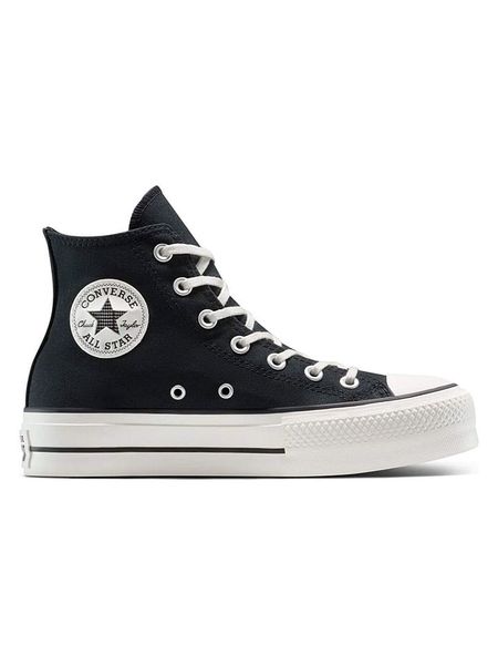 Converse Sneakersy "Chuck Taylor All Star Lift Platform" w kolorze czarnym rozmiar: 38. Czarne trampki Converse, bez wzorów, za kostkę, bez zapięcia. Za 259,95 zł.