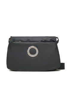Monnari Torebka TORIMP0-24Z-BAG5870-K020D000-R00 Czarny. Czarne listonoszki Monnari, bez wzorów, z materiału, bez dodatków. Za 99,99 zł.