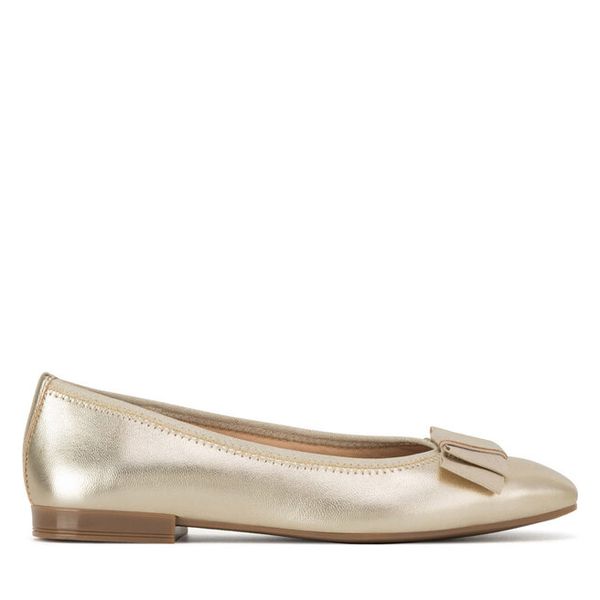 Baleriny Lasocki. Żółte balerinki Lasocki, bez wzorów, bez obcasa, bez zapięcia. Za 169,99 zł.