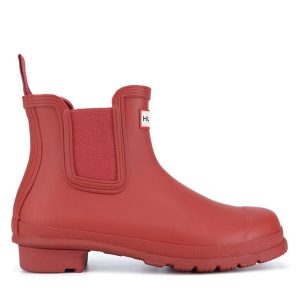 Kalosze Hunter. Żółte kalosze Hunter, bez wzorów. Za 349,99 zł.