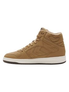 Hummel Sneakersy "St. Power Play" w kolorze jasnobrązowym rozmiar: 38. Brązowe trampki Hummel, bez wzorów, z materiału, za kostkę, bez zapięcia. Za 149,31 zł.