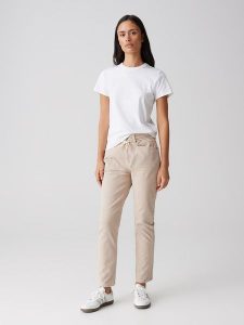 OPUS Dżinsy - Regular fit - w kolorze beżowym rozmiar: 42/L28. Brązowe jeansy Opus, bez wzorów, z tkaniny. Za 219,95 zł.
