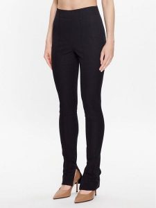 Calvin Klein Spodnie materiałowe K20K205859 Czarny Skinny Fit. Czarne rurki Calvin Klein, z bawełny. Za 749,99 zł.