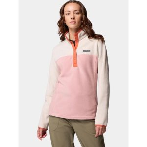 Sweter Damski Columbia Benton Springs 1/2 Snap II. Czerwone swetry klasyczne Columbia, z materiału, bez kołnierzyka. Za 179,00 zł.