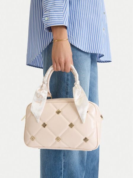 Nine West Torebka EO-Allen Gaze-KS2577-1 Écru. Kuferki Nine West, bez wzorów, z materiału, bez dodatków. Za 279,99 zł.