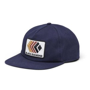 Czapka typu snapback Black Diamond Washed. Niebieskie czapki Black Diamond, z aplikacjami, eleganckie. Za 149,60 zł.