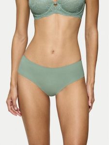 Triumph Figi klasyczne Smart Invisible 10222281 Zielony. Zielone figi Triumph, bez wzorów, z syntetyku. Za 39,99 zł.