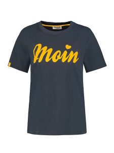 Eight2Nine Koszulka w kolorze granatowym rozmiar: XXL. Niebieskie bluzki Eight2Nine, xxl, bez wzorów, z bawełny, bez kołnierzyka, bez ramiączek. Za 48,45 zł.