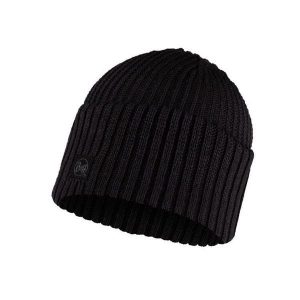 Czapka Buff Knitted Hat Kesha. Czarne czapki Buff, bez wzorów, z dzianiny. Za 109,99 zł.