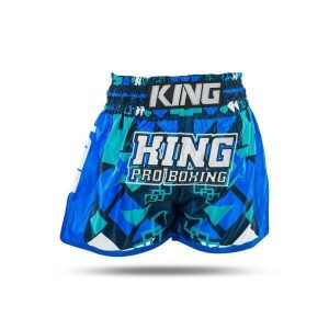 Spodenki do boksu tajskiego King Pro Boxing Abstract 1. Czarne szorty KING PRO BOXING, bez wzorów, sportowe. Za 250,00 zł.