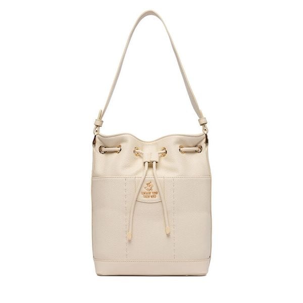Torebka Beverly Hills Polo Club. Białe torebki klasyczne Beverly Hills Polo Club, bez wzorów, bez dodatków. Za 219,99 zł.