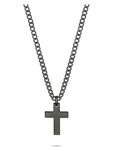 S.Oliver Naszyjnik z zawieszką - dł. 55 cm rozmiar: onesize. Czarne naszyjniki s.Oliver, ze stali. Za 121,99 zł.