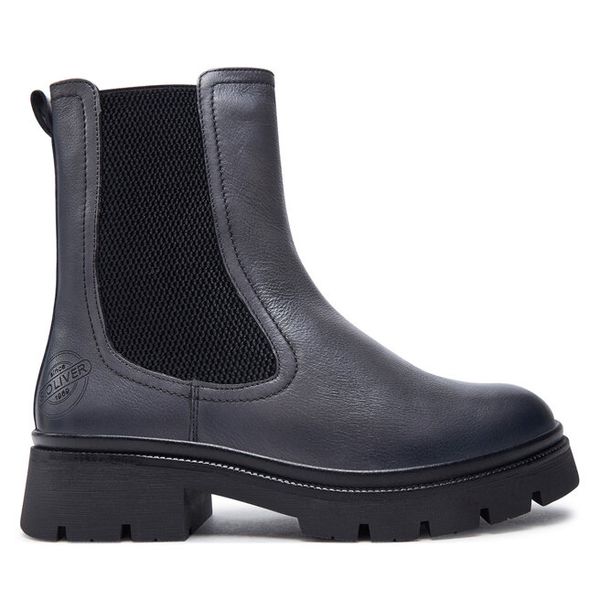 Botki s.Oliver. Szare botki s.Oliver, bez wzorów, bez obcasa, na płaskiej podeszwie, bez zapięcia. Za 309,99 zł.