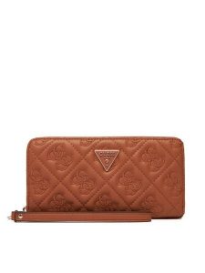 Guess Portfel Adelasia Slg SWQL96 58146 Brązowy. Brązowe portfele Guess, z aplikacjami, ze skóry. Za 249,99 zł.