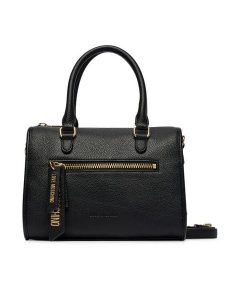 LOVE MOSCHINO Torebka JC4226PP0PKG0000 Czarny. Czarne kuferki LOVE MOSCHINO, bez wzorów, ze skóry, bez dodatków. Za 1 009,00 zł.