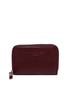 Maison héritage PARIS Skórzany portfel "Moni" w kolorze bordowym - 12 x 10 cm rozmiar: onesize. Czerwone portfele Maison héritage PARIS, bez wzorów, z materiału. Za 162,11 zł.