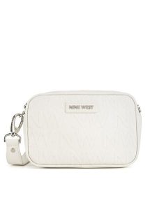 Nine West Torebka LX10049 Biały. Białe listonoszki Nine West, bez wzorów, z tworzywa sztucznego, bez dodatków. Za 219,99 zł.