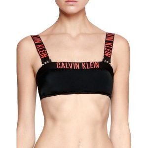 Calvin Klein Stroje Kąpielowe Biustonosz Bandeau Mesh-Rp Kw0Kw00171-001 Czarny (Rozmiar Xs). Bikini marki Calvin Klein. W wyprzedaży za 162,00 zł.