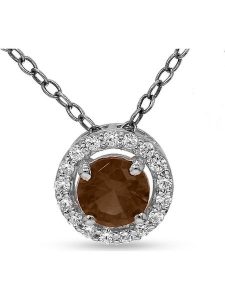 Vittoria Jewels Złota zawieszka z diamentami rozmiar: onesize. Brązowe zawieszki Vittoria Jewels, z diamentem, srebrne. Za 861,99 zł.