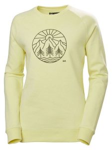 Helly Hansen Bluza w kolorze żółtym rozmiar: S. Żółte bluzy Helly Hansen, s, bez wzorów, z bawełny, bez kaptura. Za 105,38 zł.