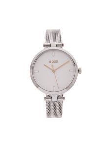 BOSS Zegarek Majesty 1502653 Srebrny. Szare, analogowe zegarki Boss. Za 779,99 zł.