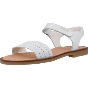 Sandały PABLOSKY 451600P Biały. Białe buty trekkingowe PABLOSKY, bez wzorów, ze skóry, bez obcasa, bez zapięcia. Za 242,99 zł.