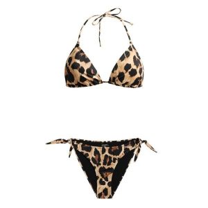 Damski 2-częściowy kostium kąpielowy Protest Folta. Brązowe bikini Protest, bez wzorów. Za 191,45 zł.