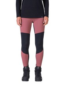 Hannah Legginsy funkcyjne "Elisa" w kolorze jasnoróżowo-granatowym rozmiar: 36. Niebieskie legginsy Hannah, bez wzorów, z materiału, outdoorowe. Za 228,38 zł.