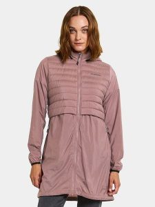 Didriksons Parka hybrydowa "Isabella" w kolorze jasnoróżowym rozmiar: 44. Różowe płaszcze Didriksons, bez wzorów, bez kaptura. Za 476,95 zł.