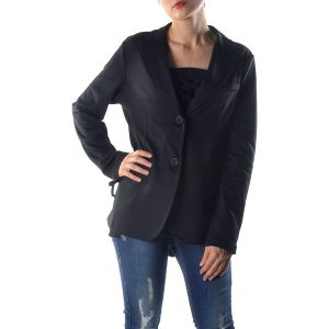 Marynarka w kolorze czarnym. Marynarki i żakiety marki Sexy Woman. W wyprzedaży za 119,95 zł.