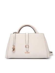 Guess Torebka Carrie HWVG98 96060 Écru. Kuferki Guess, z aplikacjami, ze skóry, bez dodatków. Za 639,99 zł.