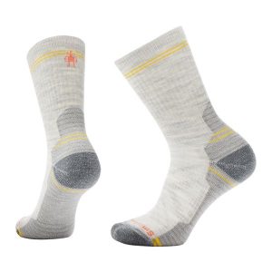 Skarpety trekkingowe damskie Smartwool Hike Light Cushion Crew. Szare skarpetki Smartwool, bez wzorów, z wełny. Za 109,99 zł.