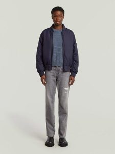 G-Star Sweter w kolorze niebieskoszarym rozmiar: M. Niebieskie swetry oversize G-Star, m, bez wzorów, z bawełny, bez ramiączek. Za 276,71 zł.