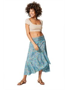 Aller Simplement Spódnica w kolorze niebieskim rozmiar: 34-40. Niebieskie spódnice Aller Simplement, bez wzorów, maxi. Za 65,99 zł.