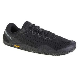 Damskie Buty Do Biegania Vapor Glove 6. Czarne buty trekkingowe Merrell, bez zapięcia. Za 610,99 zł.