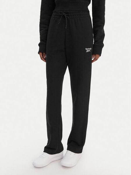 Reebok Spodnie dresowe Zuzanna RK25496CCW Czarny Regular Fit. Czarne spodnie dresowe Reebok, xl, bez wzorów, z bawełny. Za 179,99 zł.