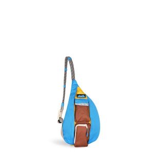 Plecak miejski Kavu Mini Remix Rope Bag - scout. Niebieskie plecaki KAVU. Za 146,99 zł.