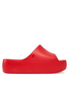 Melissa Klapki Melissa Free Platform Slide Ad 35859 Czerwony. Czerwone klapki Melissa, bez wzorów, z tworzywa sztucznego, bez obcasa. Za 239,99 zł.