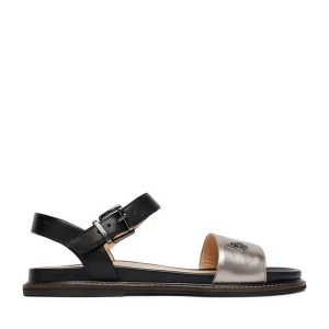 Sandały U.S. Polo Assn. Szare sandały U.S. Polo Assn., bez wzorów, bez obcasa, na płaskiej podeszwie, bez zapięcia. Za 299,99 zł.