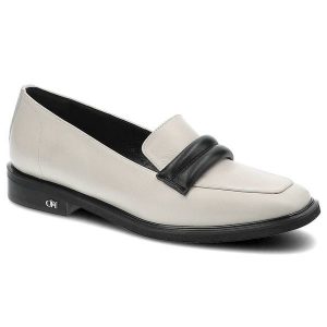 Półbuty damskie Chebello, gładka cholewka z kontrastowym paskiem na podbiciu wsuwany fason bez sznurowania, beżowe, 2899. Brązowe półbuty CheBello, bez wzorów, ze skóry, bez obcasa, na obcasie, bez zapięcia. Za 305,99 zł.